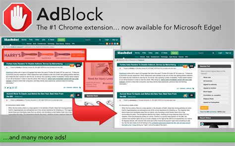 Adblock extension for Microsoft Edge updated | On MSFT