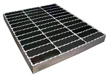 Serrated Steel Grating - Excellent for Slip Resistance