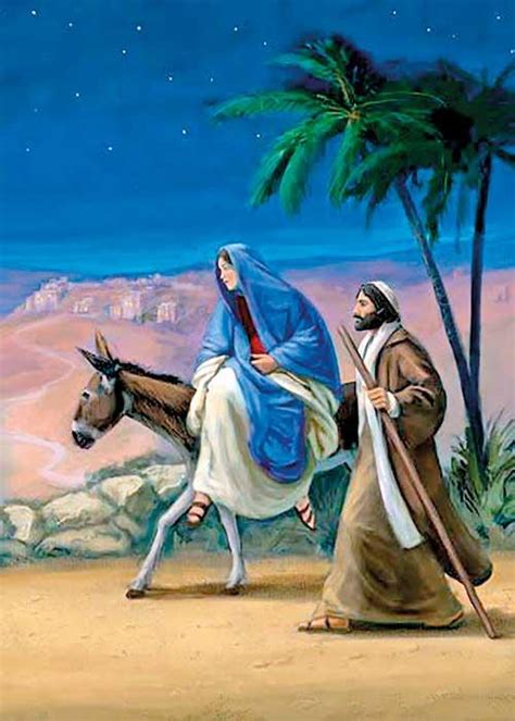 A Prophecy and Decree made: Mary and Joseph trek 110.92 km from ...