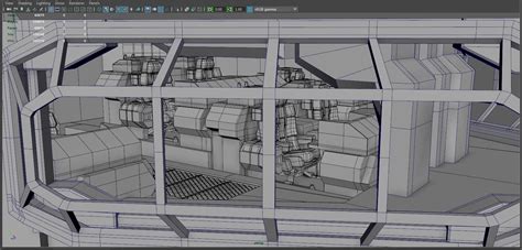 Nostromo Bridge from Alien 1979 — polycount