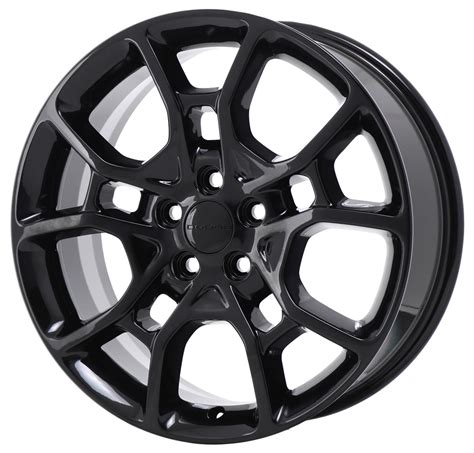 DODGE CHARGER AWD 2015 - 2019 GLOSS BLACK Factory OEM Wheel Rim (Not Replicas) - Walmart.com ...