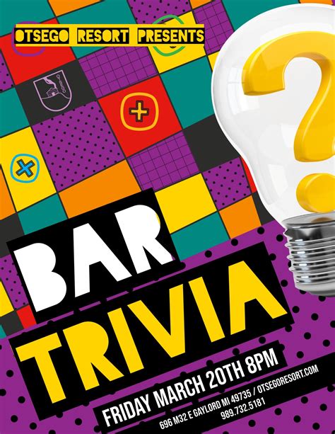 Bar Trivia - Otsego Resort