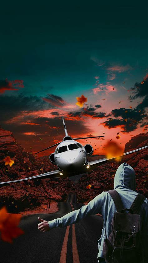 No fear, airplane, jet, male, night, sky, HD phone wallpaper | Peakpx