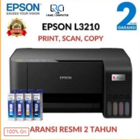 Jual PRINTER EPSON L3210 L-3210 L 3210 3IN1 PENGGANTI EPSON L3110 Print Scan Copy A4 All in One ...