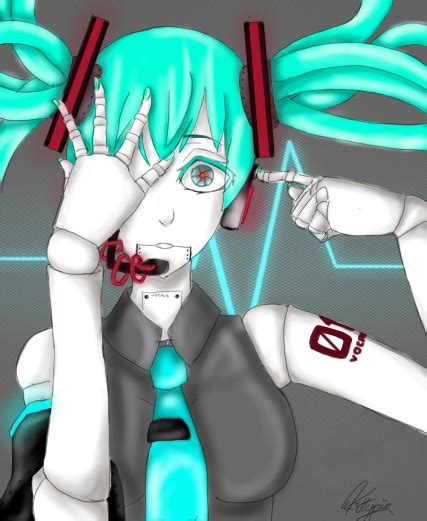 Hatsune Miku Robot by kittypiekilljoy on DeviantArt