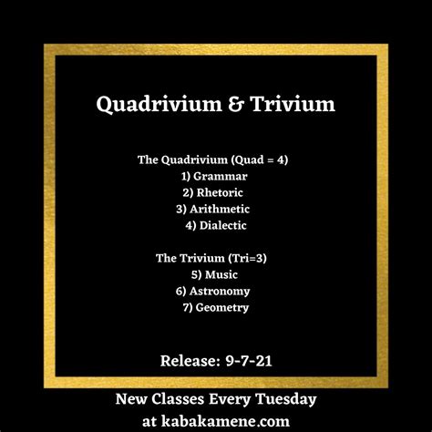 (Stream) Quibinar #7 - Quadrivium and Trivium [The Homeschooling Series] - kabakamene