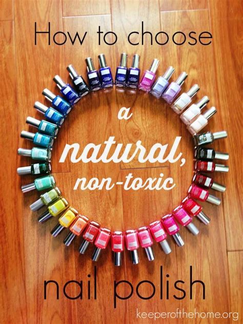 How to choose a natural, non-toxic nail polish - Keeper of the Home