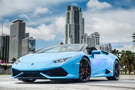 2016, Lamborghini, Huracan, Cars, Blue, Spyder Wallpapers HD / Desktop ...