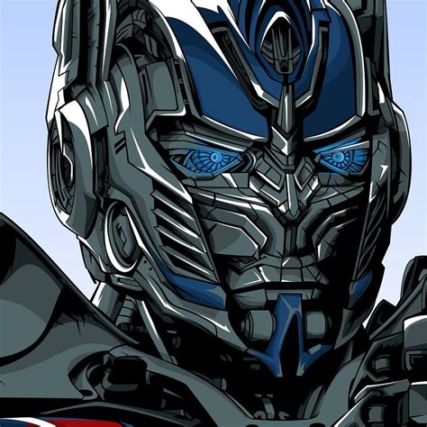 optimus prime face i recreate into vector Transformers 4, Transformers Drawing, Optimus Prime ...