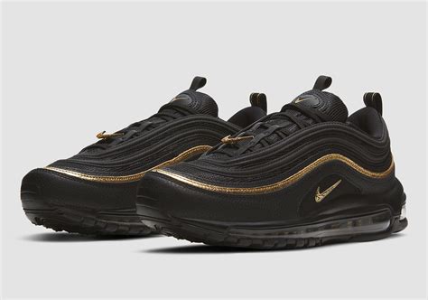 Nike Air Max 97 Black Metallic Gold DC2190-001 | SneakerNews.com