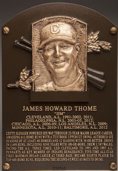 Thome, Jim | Baseball Hall of Fame