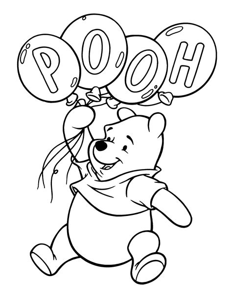 Winnie The Pooh Coloring Pages (21) Coloring Kids - Coloring Kids