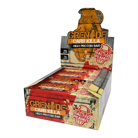 GRENADE PROTEIN BAR ( White Chocolate ) 12 bars | TSS The Supplement Shop