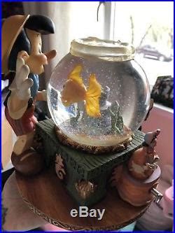 DISNEY PINOCCHIO SNOW GLOBE RARE VINTAGE LARGE Victor Herbert | Snow ...