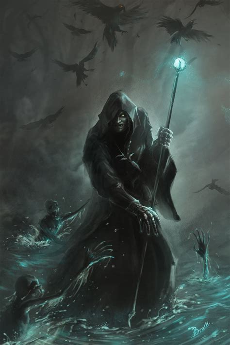 Wizard | Dark creatures, Fantasy inspiration, Fantasy artwork