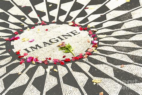 John Lennon Imagine Mosaic-Central Park Photograph by Regina Geoghan - Pixels