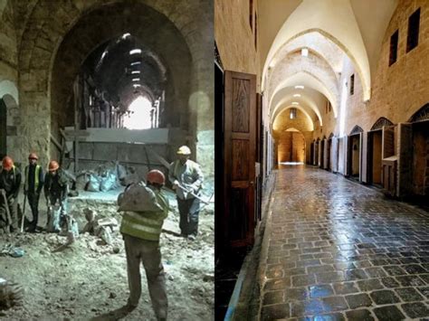 Rebuilding Aleppo: Before & after PHOTOS show reconstruction of key ...