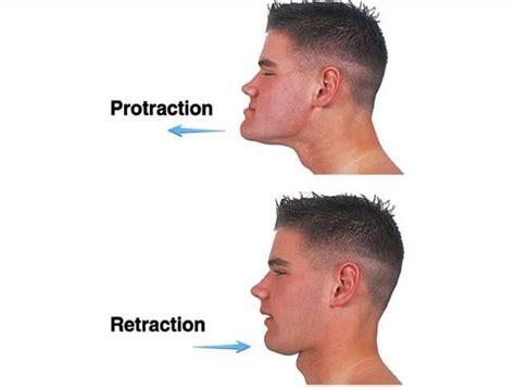 Protraction & retraction : special movement. Protraction (movement of a part of the body ...