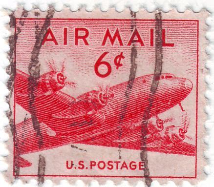 U.S. Air Mail Stamp - 1949 | Postage stamp collecting, Postage stamp ...