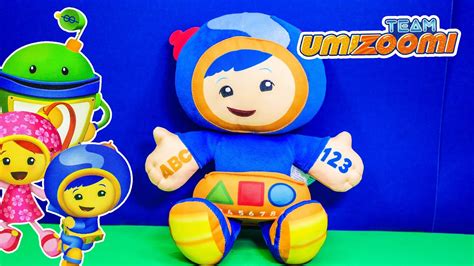 Team Umizoomi Talking Geo Mathmatical Plush a Toy Unboxing - YouTube