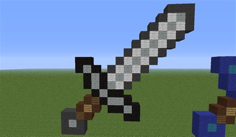 Tools: Weapons Pixel Art Minecraft Map