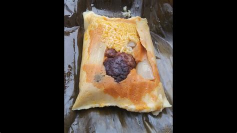 Tamales Honduran (vegan) Tamale in a banana leaf #hondurasyoutubers # ...