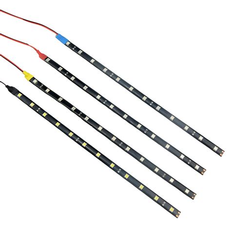 1Pcs SMD3528 Waterproof Car LED Strip 30/60 CM Car Mobile Cycle Decoration LED Light Strip White ...