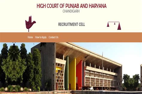 Punjab and Haryana High Court Recruitment 2021: Apply For 35 ...