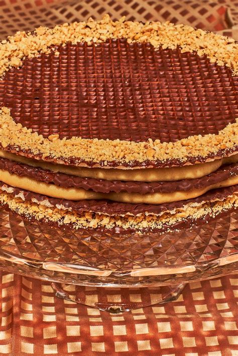 Peanut-Butter Wafer Cake Recipe - NYT Cooking Chocolate Wafers, Chocolate Dipped, Cake Recipes ...