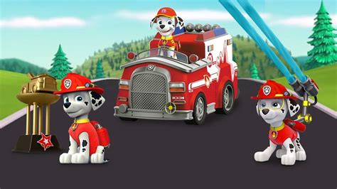 Paw patrol: Firefighter rescue - Nick jr kids games | Paw patrol, Marshall paw patrol, Paw