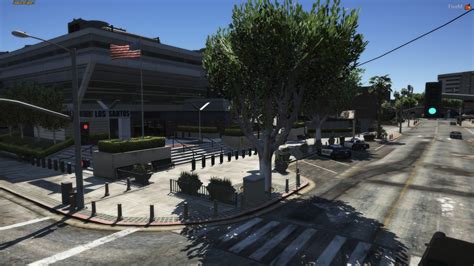 Police Station Mission Row Exterior Modded Fivem Sp