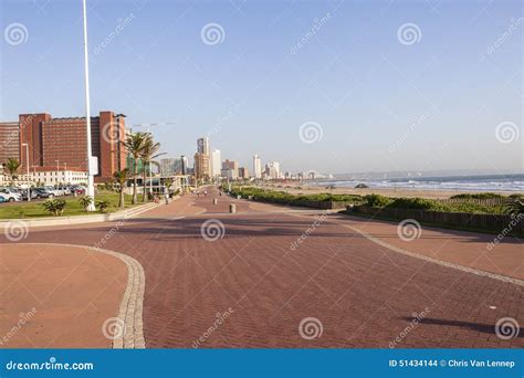 Durban Beachfront Promenade Editorial Stock Image - Image of apartments ...