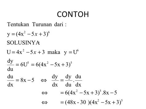 Contoh Soal Turunan Rumus Uv Contoh Soal Dan Pembahasan Pola - IMAGESEE