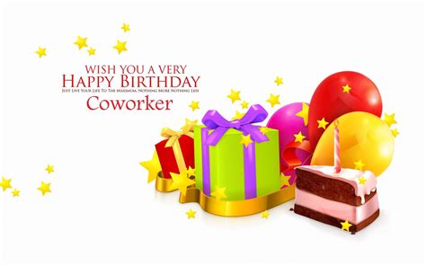 Wish you a very Happy Birthday coworker… - AZBirthdayWishes.com