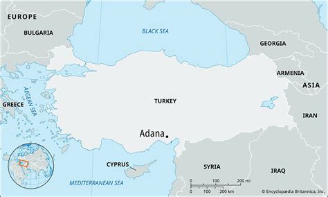 Adana | Turkey, Map, Population, & History | Britannica