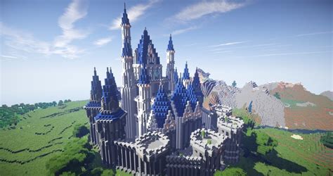 Disney Cinderella Castle Timelapse Minecraft Map