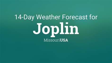 Joplin, Missouri, USA 14 day weather forecast