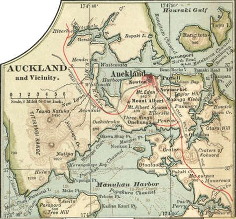 Old Maps Of Auckland