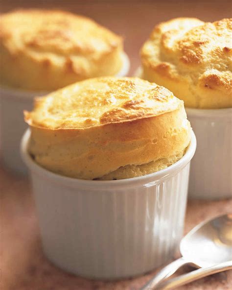 Goat Cheese Souffles