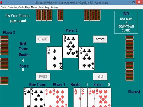 Free Ultimate Bid Whist 1.8 Downloads | Play a traditional game of bid ...