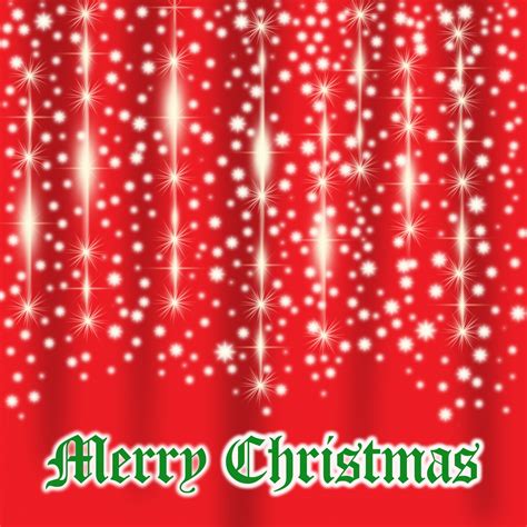 Merry Christmas Lights Free Stock Photo - Public Domain Pictures