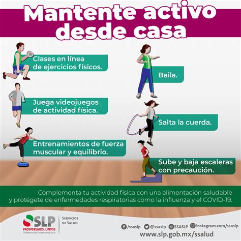 5 ejemplos de actividad física que puedes hacer en casa