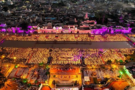 Diwali Celebrations at Ram Janambhoomi Mandir Ayodhya