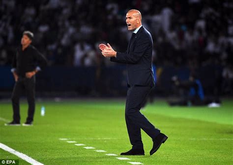 Zinedine Zidane challenges his side to win more trophies | Daily Mail ...