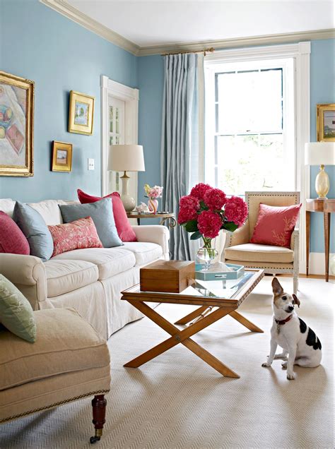 23 Brilliant Blue Color Palettes for Every Style of Decor | Blue living room decor, Light blue ...