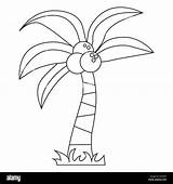 Date Palm Tree Coloring Pages sketch template