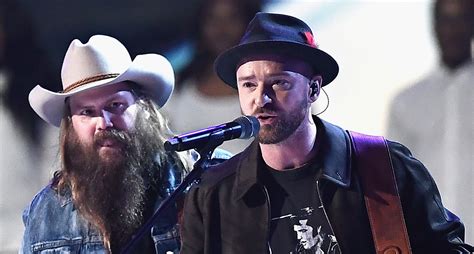 Justin Timberlake & Chris Stapleton Perform ‘Say Something’ at Brit ...