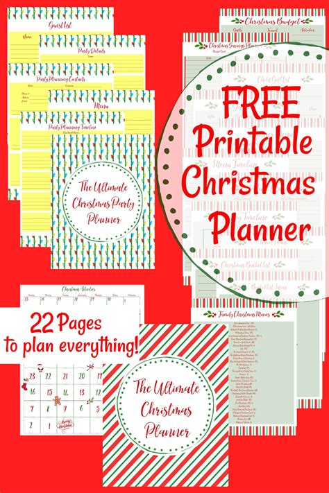 Printable Christmas Planner