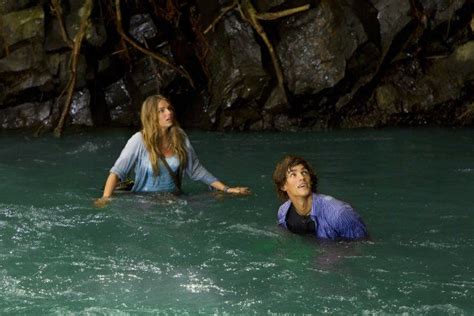 Still of Indiana Evans and Brenton Thwaites in Blue Lagoon: The ...