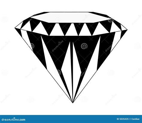 Diamond gem stone carat stock illustration. Illustration of millionaire ...